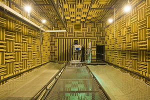 Anechoic room Aeroacoustics Ecole Centrale de Lyon