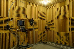 Subsonic anechoic wind tunnel - Lyon - Acoustics