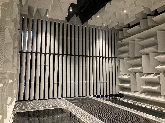 Anechoic room Aeroacoustics Ecole Centrale de Lyon